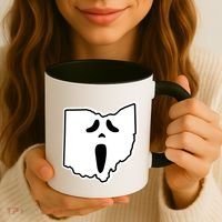 Scream Ohio Halloween Coffee Mug thumb 3