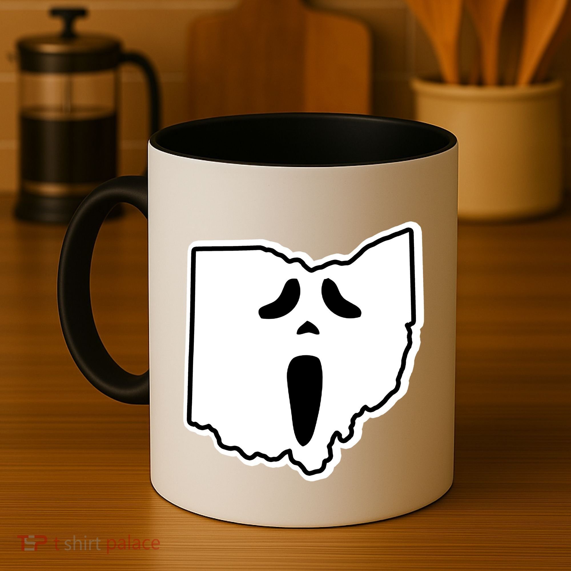Scream Ohio Halloween Coffee Mug