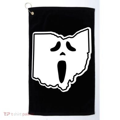 Scream Ohio Halloween Golf Towel