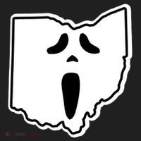 Scream Ohio Halloween Golf Towel thumb 3