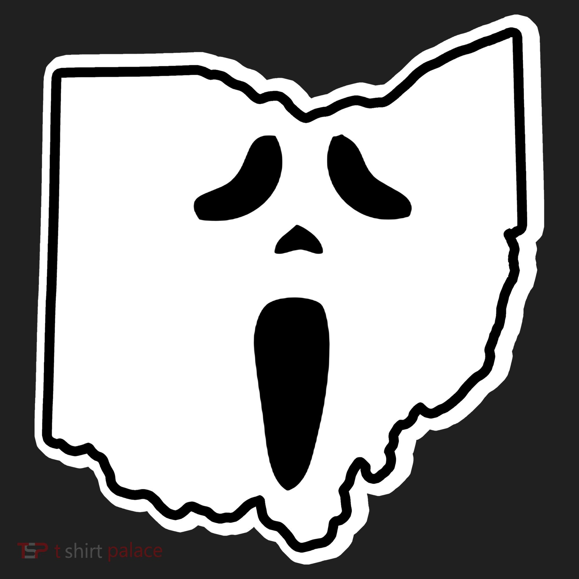 Scream Ohio Halloween Golf Towel