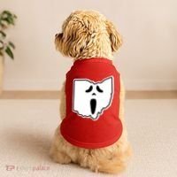 Scream Ohio Halloween Doggie Tank thumb 2