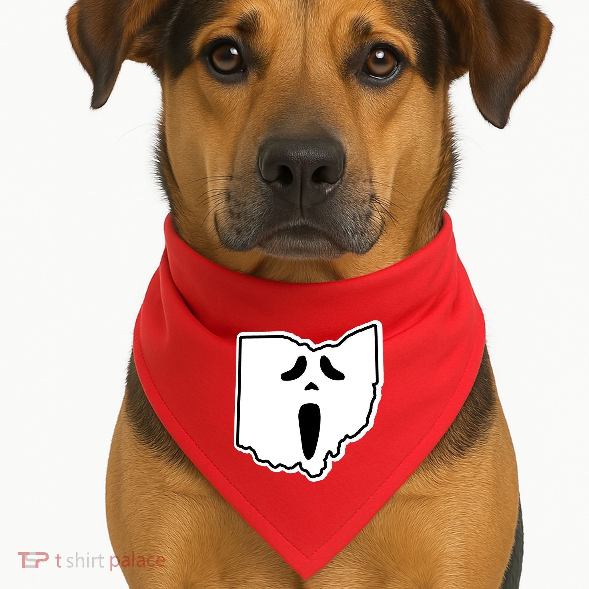 Scream Ohio Halloween USA-Made Doggie Bandana