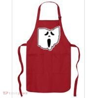 Scream Ohio Halloween Apron thumb 0