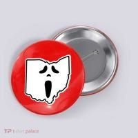 Scream Ohio Halloween Button thumb 0