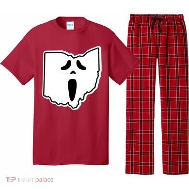 Scream Ohio Halloween Pajama Set