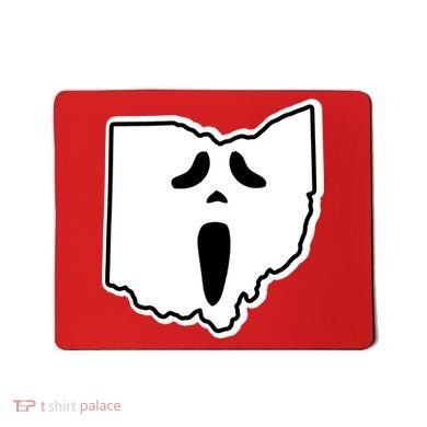 Scream Ohio Halloween Mousepad