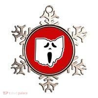Scream Ohio Halloween Ornament thumb 0