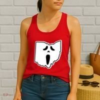Scream Ohio Halloween Women's Tank Top thumb 2