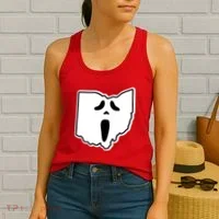 Scream Ohio Halloween Women's Tank Top thumb 2