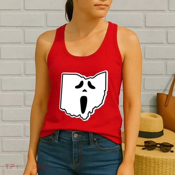 Scream Ohio Halloween Women's Tank Top