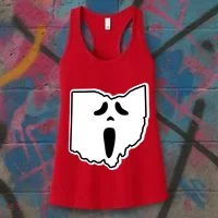 Scream Ohio Halloween Women's Tank Top thumb 3