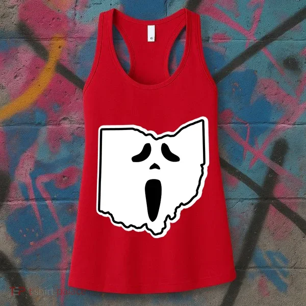 Scream Ohio Halloween Women's Tank Top