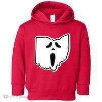 Scream Ohio Halloween Toddler Hoodie thumb 0