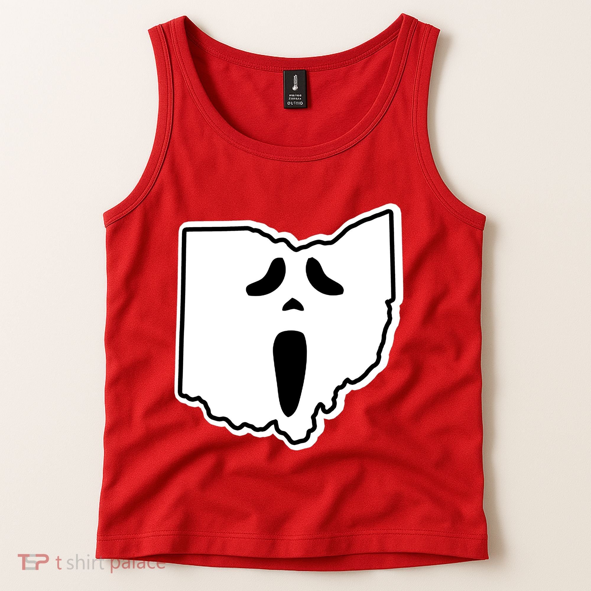 Scream Ohio Halloween Tank Top