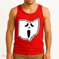 Scream Ohio Halloween Tank Top thumb 3