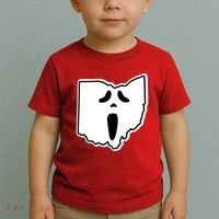 Scream Ohio Halloween Toddler T-Shirt thumb 2