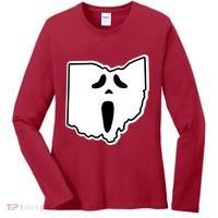 Scream Ohio Halloween Women's Long Sleeve Shirt thumb 0