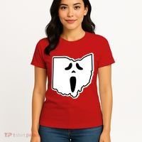 Scream Ohio Halloween Women's T-Shirt thumb 4