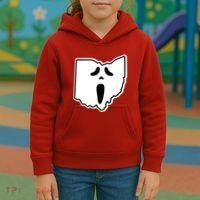 Scream Ohio Halloween Kids Hoodie thumb 3