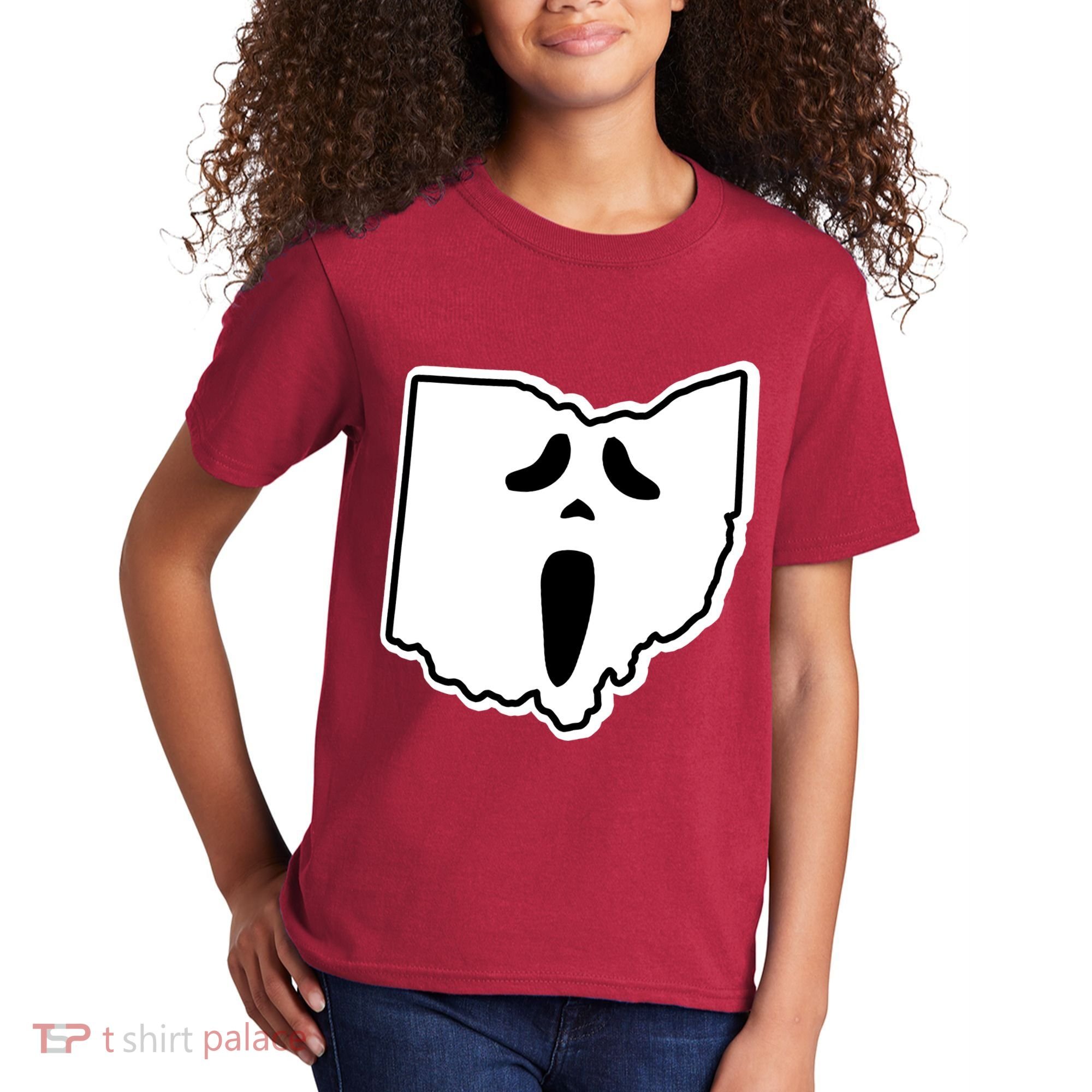 Scream Ohio Halloween Kids T-Shirt
