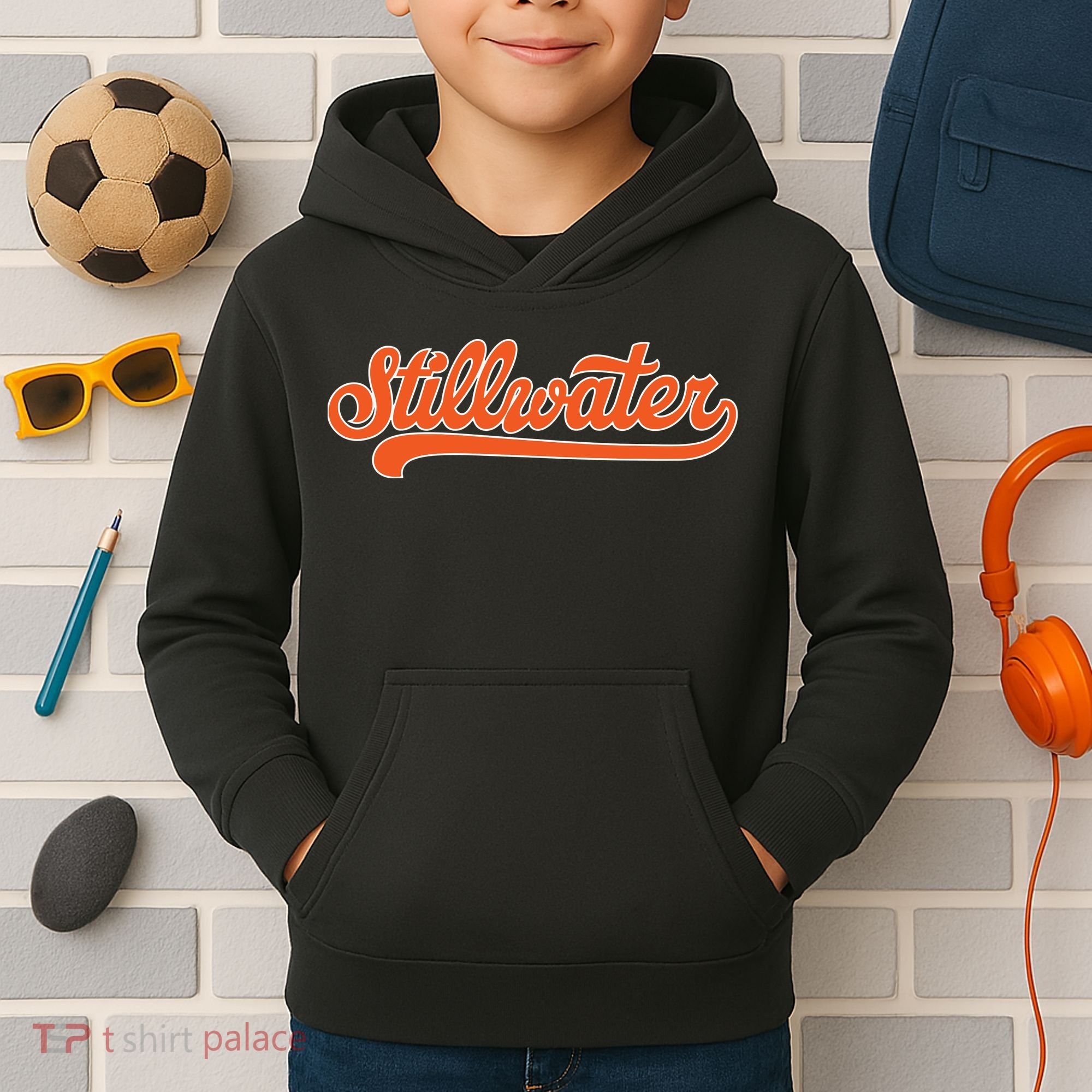 Stillwater Oklahoma Home State Kids Hoodie