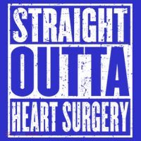Straight Outta Heart Surgery Open Heart Recovery Get Well Gift Polo thumb 2