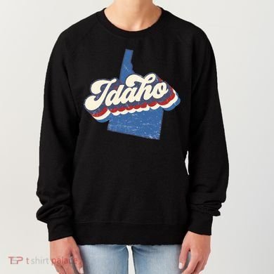 State Of Idaho Retro Logo Women's Sweatshirt
