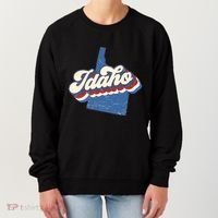 State Of Idaho Retro Logo Women's Sweatshirt thumb 0