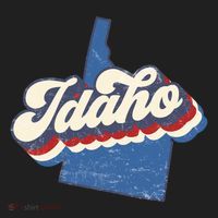 State Of Idaho Retro Logo Women's Sweatshirt thumb 2