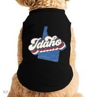 State Of Idaho Retro Logo Doggie Tank thumb 0