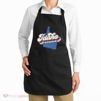 State Of Idaho Retro Logo Apron thumb 2