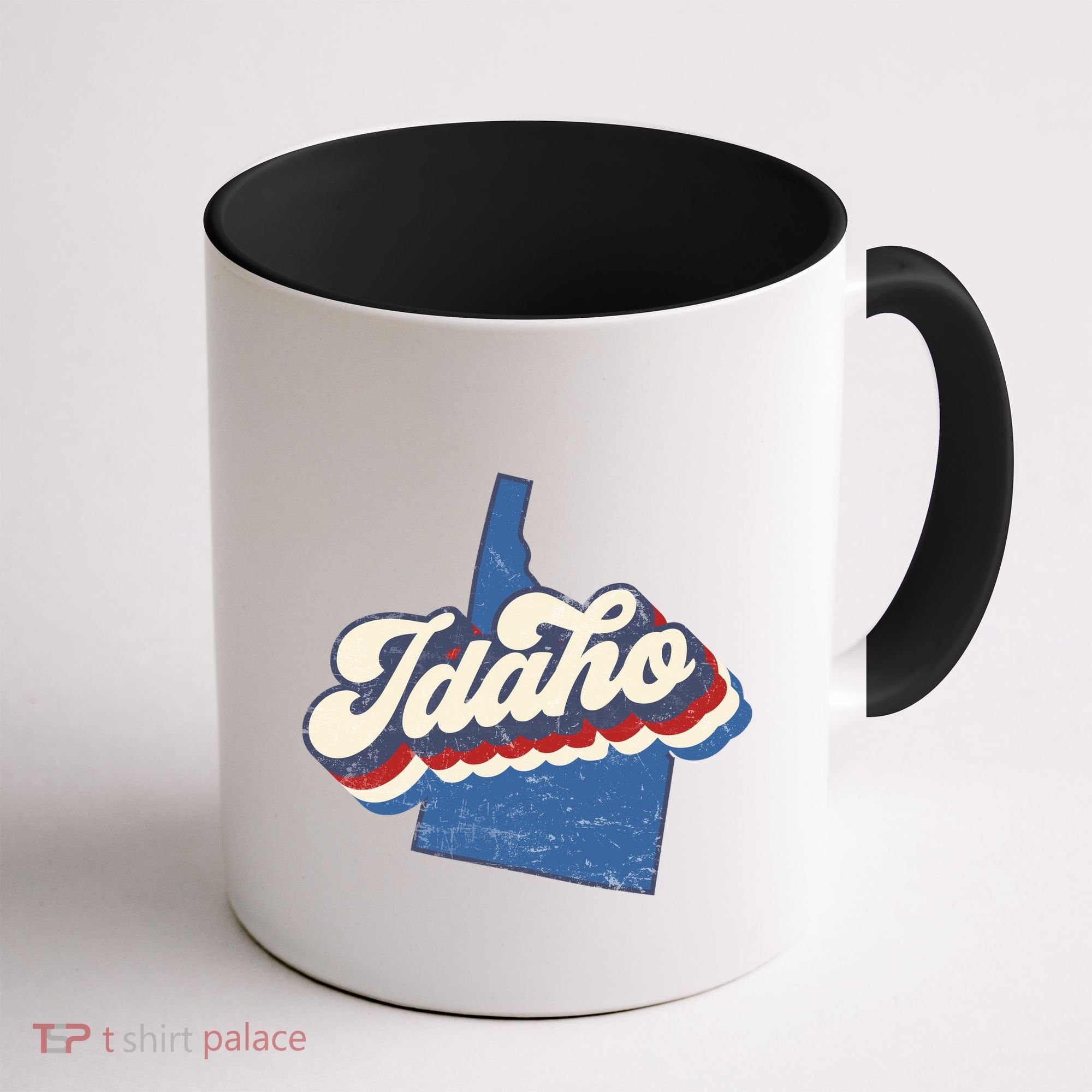 State Of Idaho Retro Logo Coffee Mug