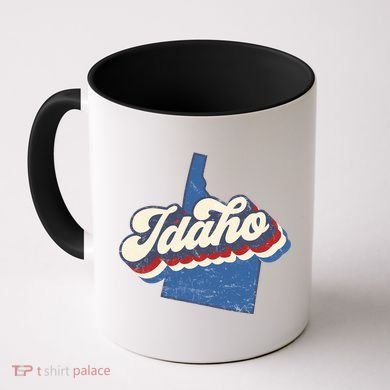 State Of Idaho Retro Logo Coffee Mug