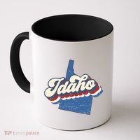 State Of Idaho Retro Logo Coffee Mug thumb 0