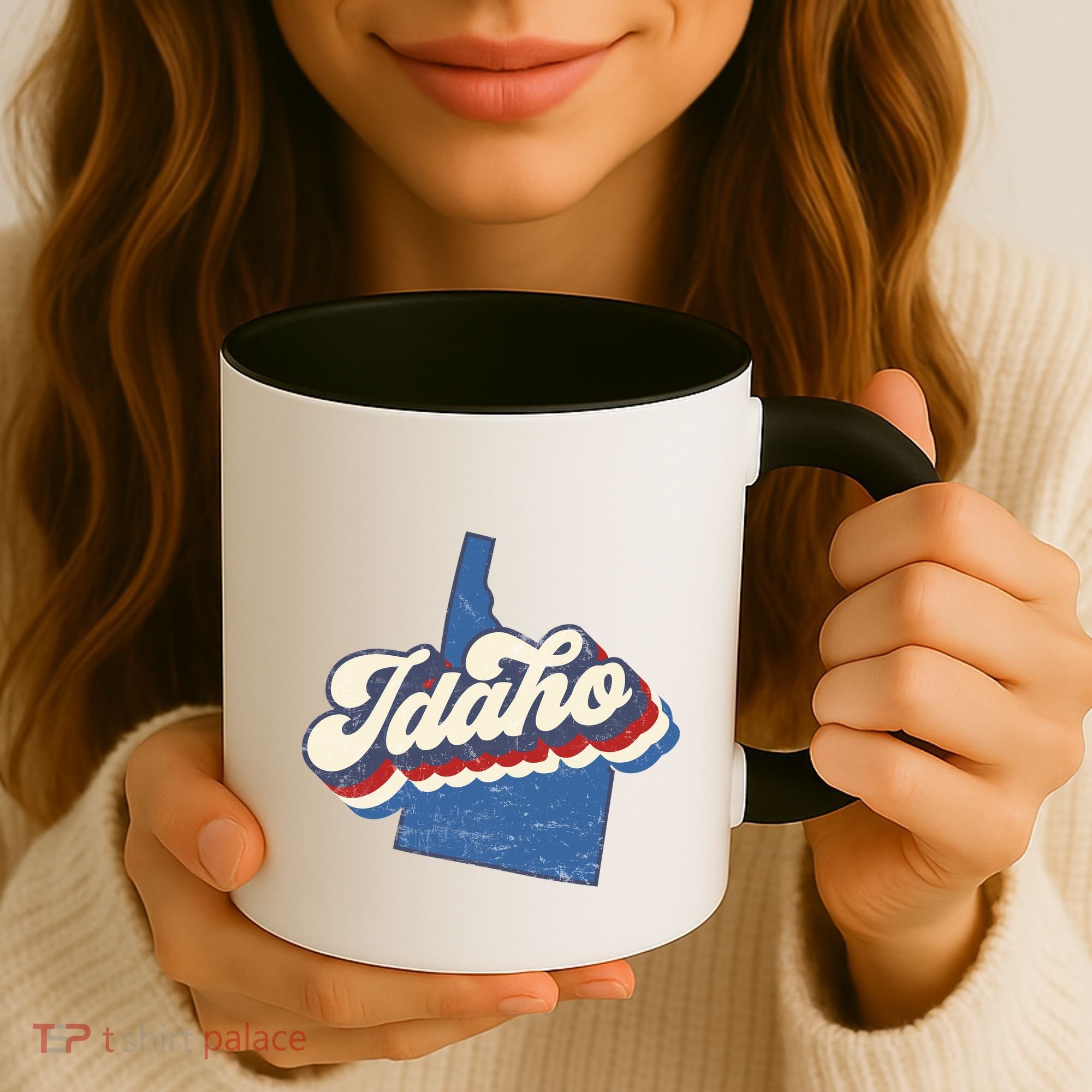 State Of Idaho Retro Logo Coffee Mug