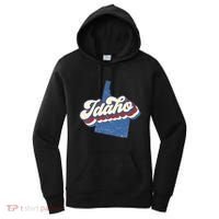 State Of Idaho Retro Logo Women's Hoodie thumb 0