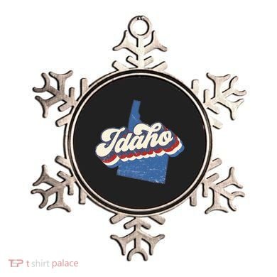 State Of Idaho Retro Logo Ornament
