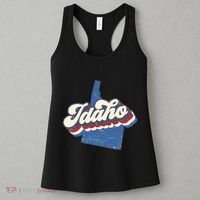 State Of Idaho Retro Logo Women's Tank Top thumb 3