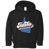 State Of Idaho Retro Logo Toddler Hoodie thumb 0