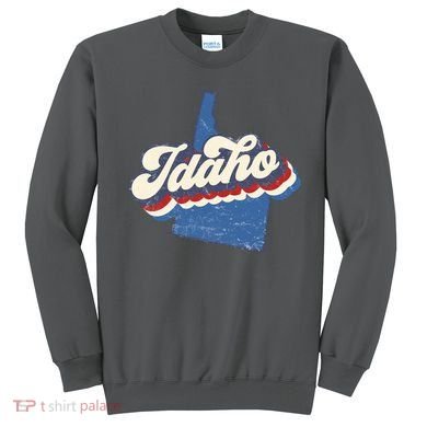 State Of Idaho Retro Logo Sweatshirt