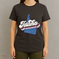State Of Idaho Retro Logo T-Shirt thumb 4