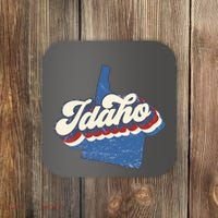 State Of Idaho Retro Logo Coaster thumb 0