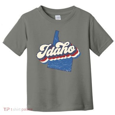 State Of Idaho Retro Logo Toddler T-Shirt