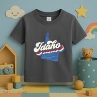 State Of Idaho Retro Logo Toddler T-Shirt thumb 3