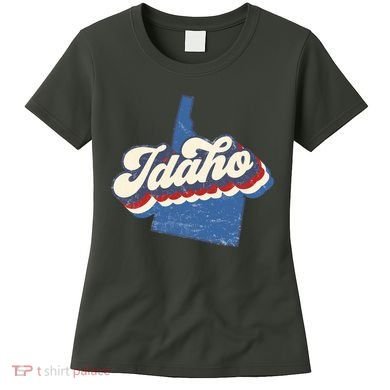 State Of Idaho Retro Logo Women's T-Shirt