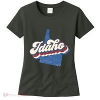 State Of Idaho Retro Logo Women's T-Shirt thumb 0