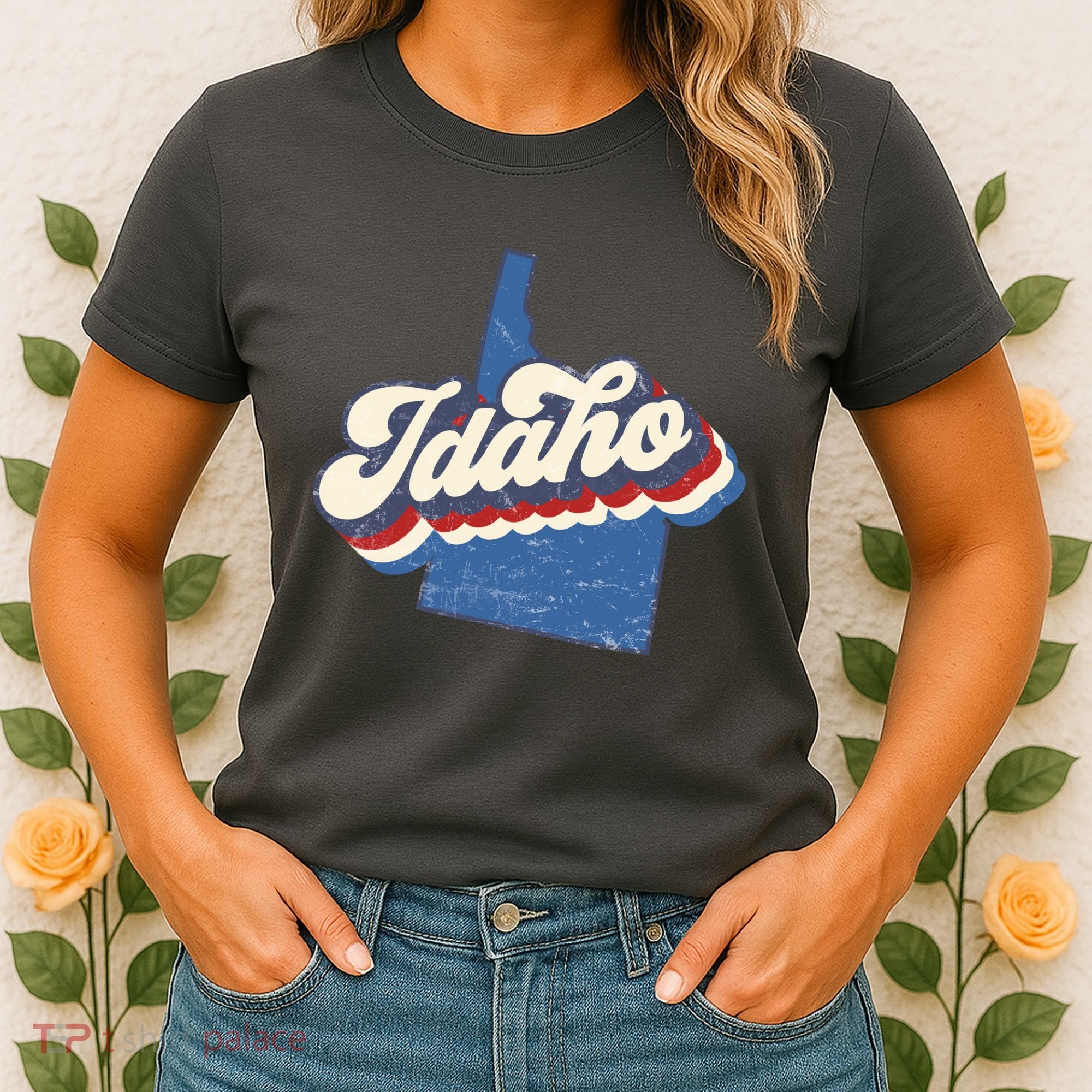 State Of Idaho Retro Logo Women's T-Shirt
