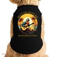 Some Of It's Magic Some Of It's Tragic Parrot Funny Doggie Tank thumb 0