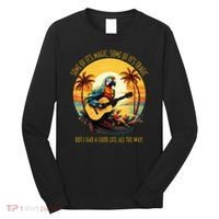 Some Of It's Magic Some Of It's Tragic Parrot Funny Long Sleeve Shirt thumb 0